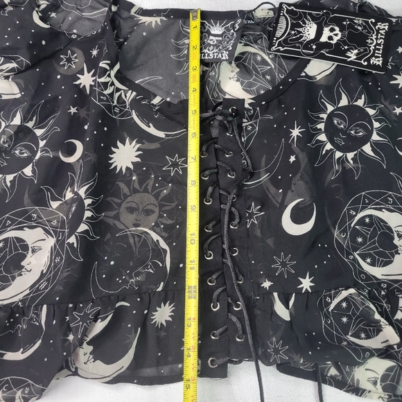 Killstar Black Celestial Blouse - Picture 4 of 6